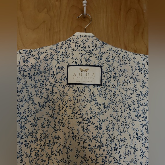 Agua by Agua Bendita MAGNOLIA LA FANIA ATARDECER MAXI DRESS, M, NWT - Picture 8 of 9